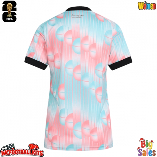 Belgium Replica Away Stadium Shirt for Women World Cup 2026 Short Sleeve